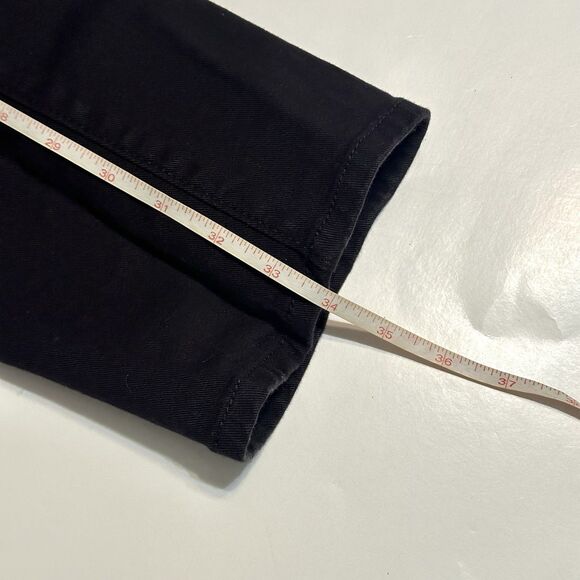 Hudson Jeans Mens Size 34x34 Black Blake Slim Straight Mid Rise Stretch Denim - Picture 10 of 14